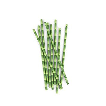 bamboo paper straws 25pack